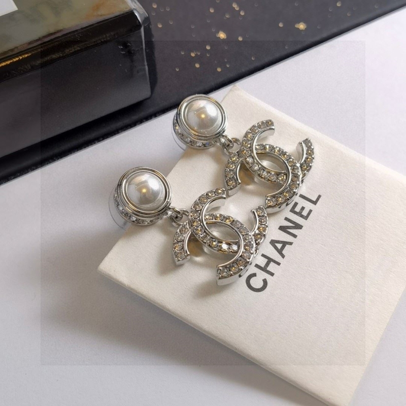Ch*el earrings